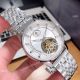 Best Quality Copy Patek Philippe Calatrava Watch 2 Tone Rose Gold Black Face (4)_th.jpg